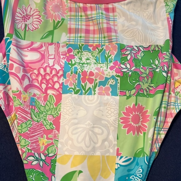 Vintage pattern Lilly Pulitzer swimsuit - Picture 5 of 7